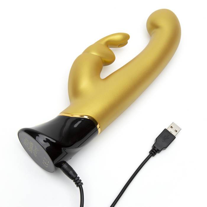 Fifty Shades Greedy Girl G-Spot Rabbit Vibrator - joujou.com.au