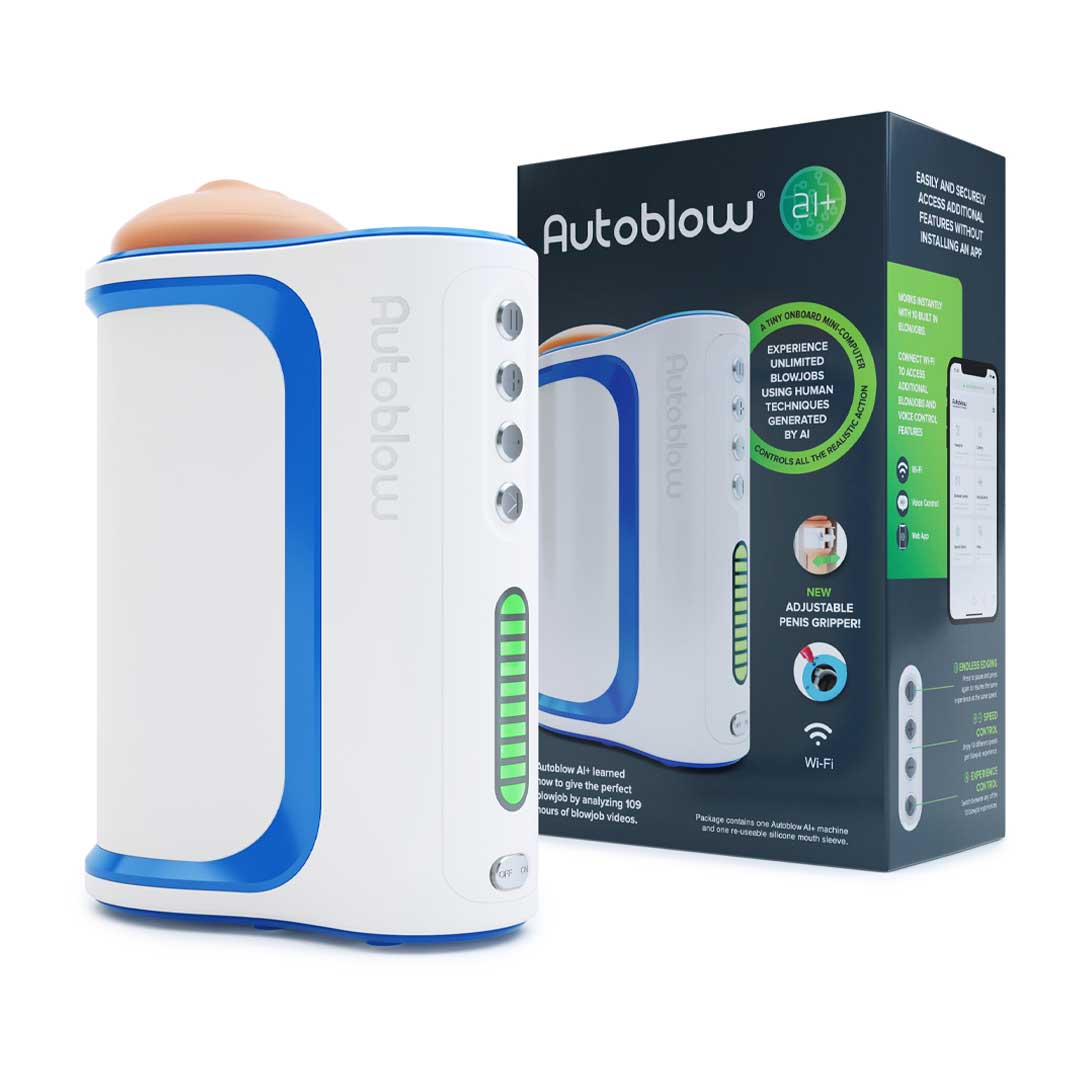 New Autoblow AI+ Stroking Blowjob Machine - joujou.com.au