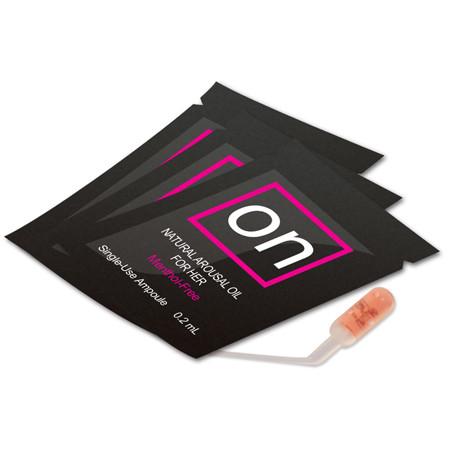 The Ampoule packet is a 0.3ml single use application of On.