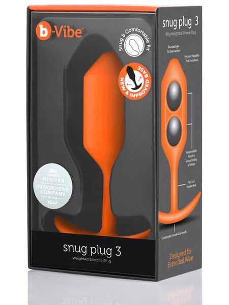 bVibe Snug Plug - Weighted BUTT PLUG - joujou.com.au