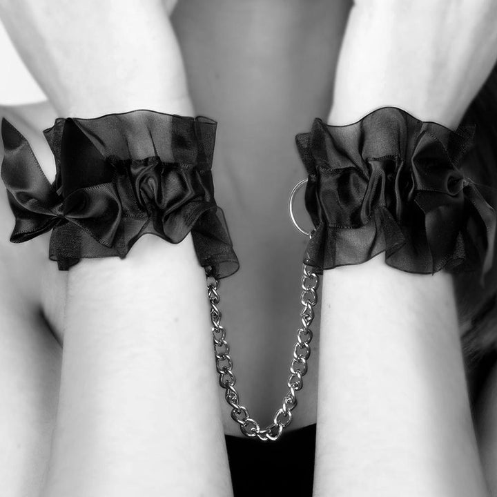 FROU FROU ORGANZA HANDCUFFS - joujou.com.au