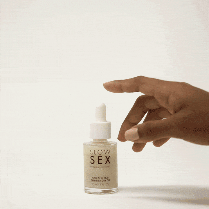 Slow Sex: Hair and Skin Shimmer Dry Oil - joujou.com.au