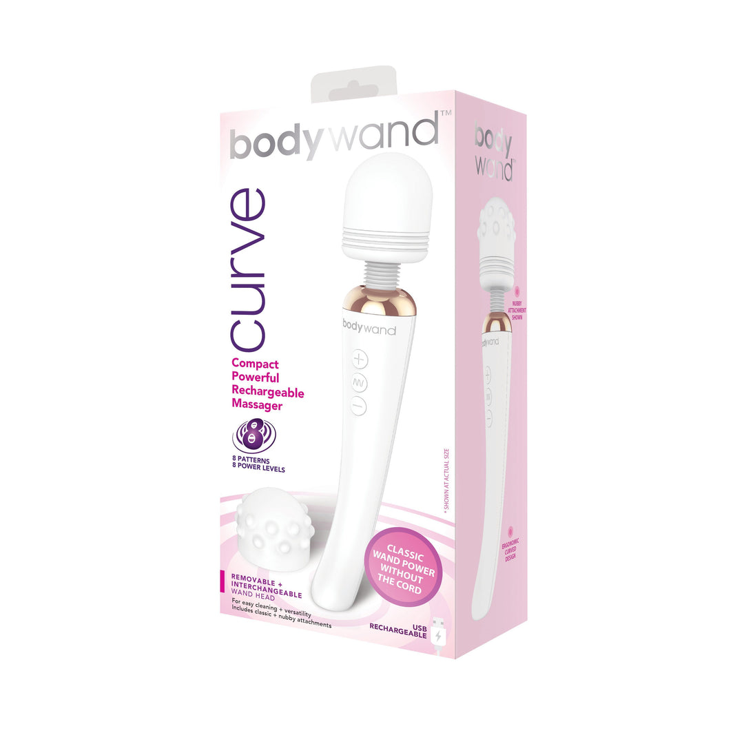 Bodywand Curve Rechargeable Massager - joujou.com.au