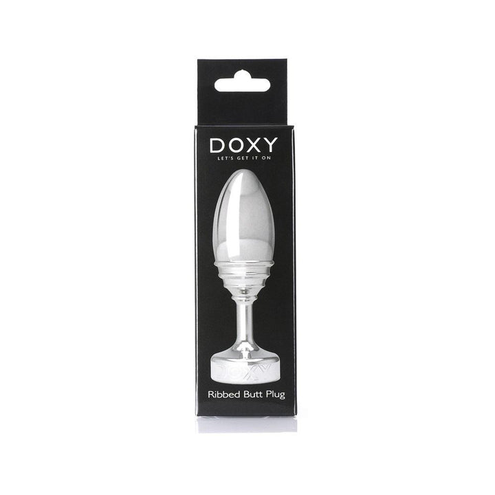 Ribbed Doxy Butt Plug