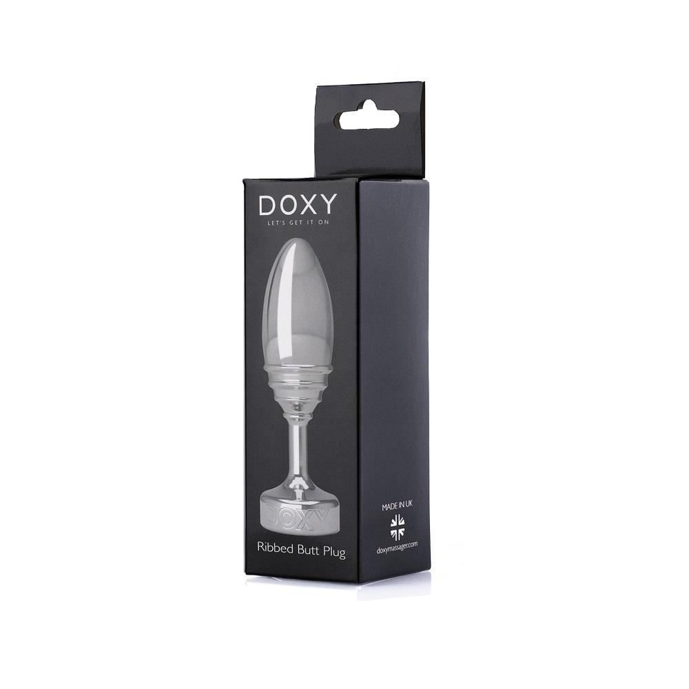 Ribbed Doxy Butt Plug