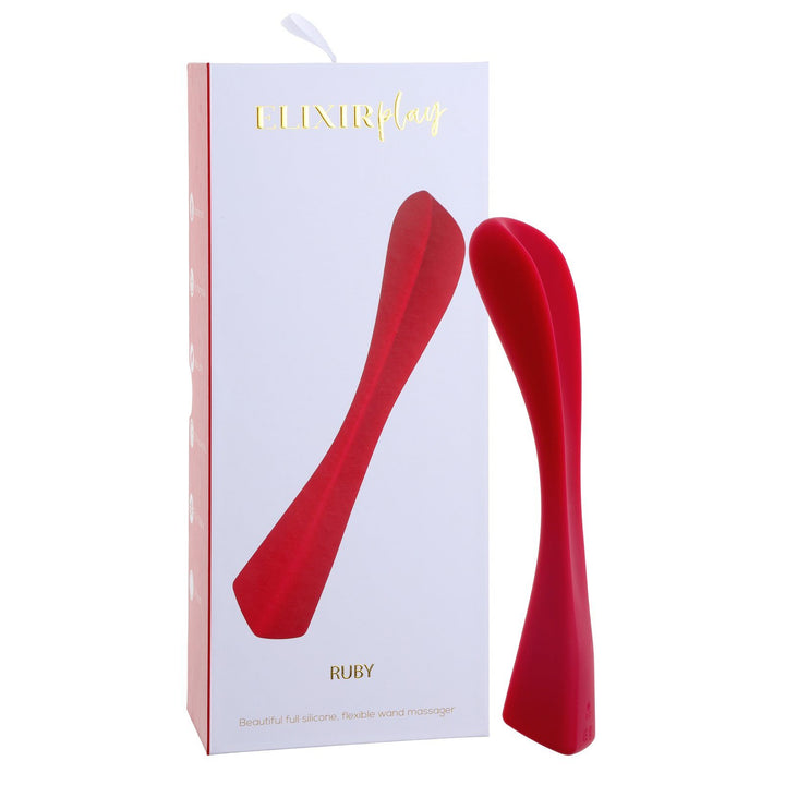 Elixir Play RUBY Flexible G-Spot Massager - joujou.com.au