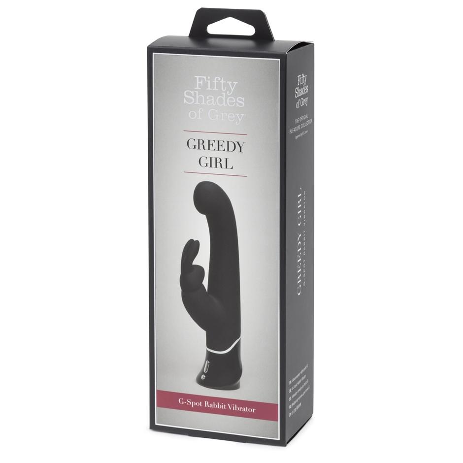 Fifty Shades Greedy Girl G-Spot Rabbit Vibrator