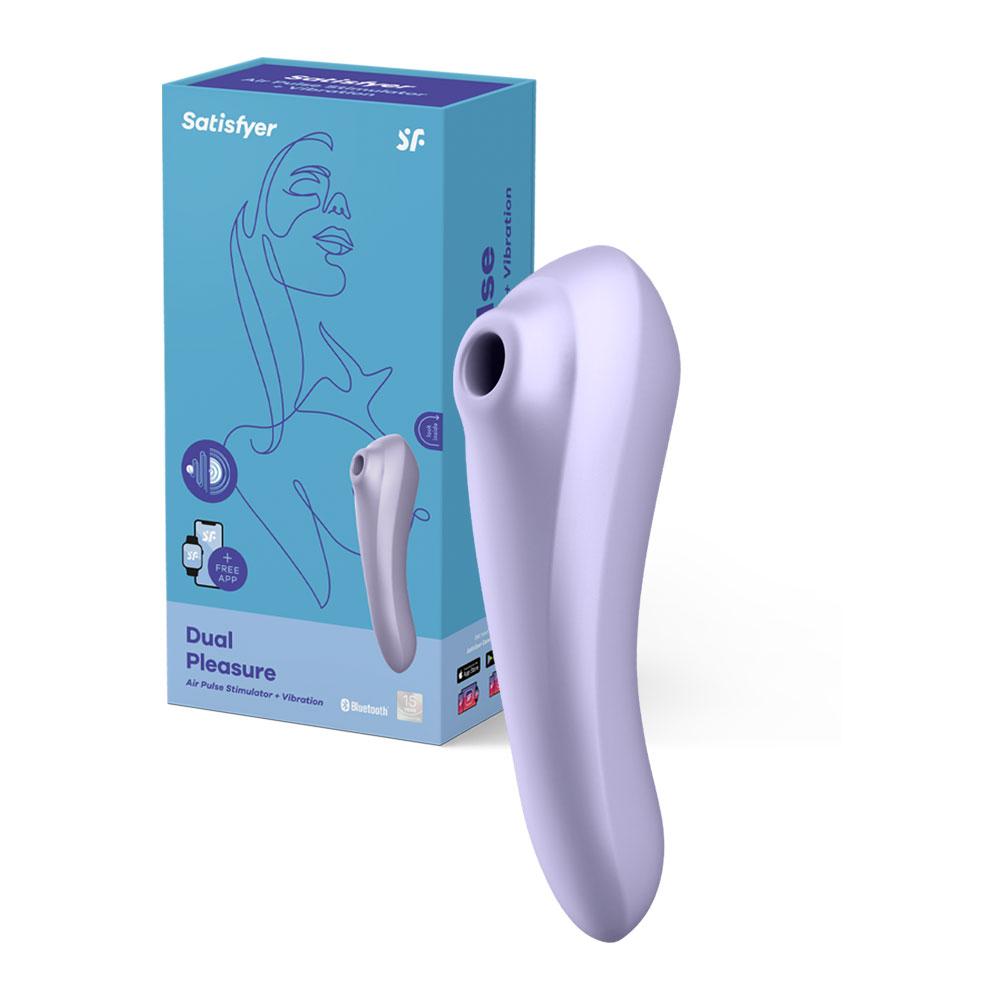 Satisfyer Dual Pleasure Clitoral Stimulator G-Spot Vibrator - joujou.com.au