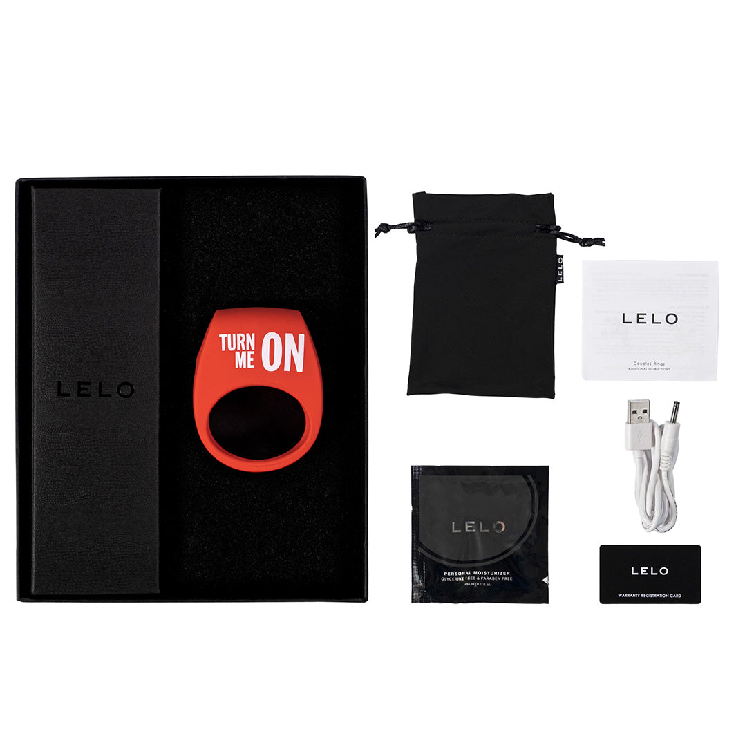 Lelo Diesel Tor 2 Vibrating Cock Ring (Limited Edition) - joujou.com.au