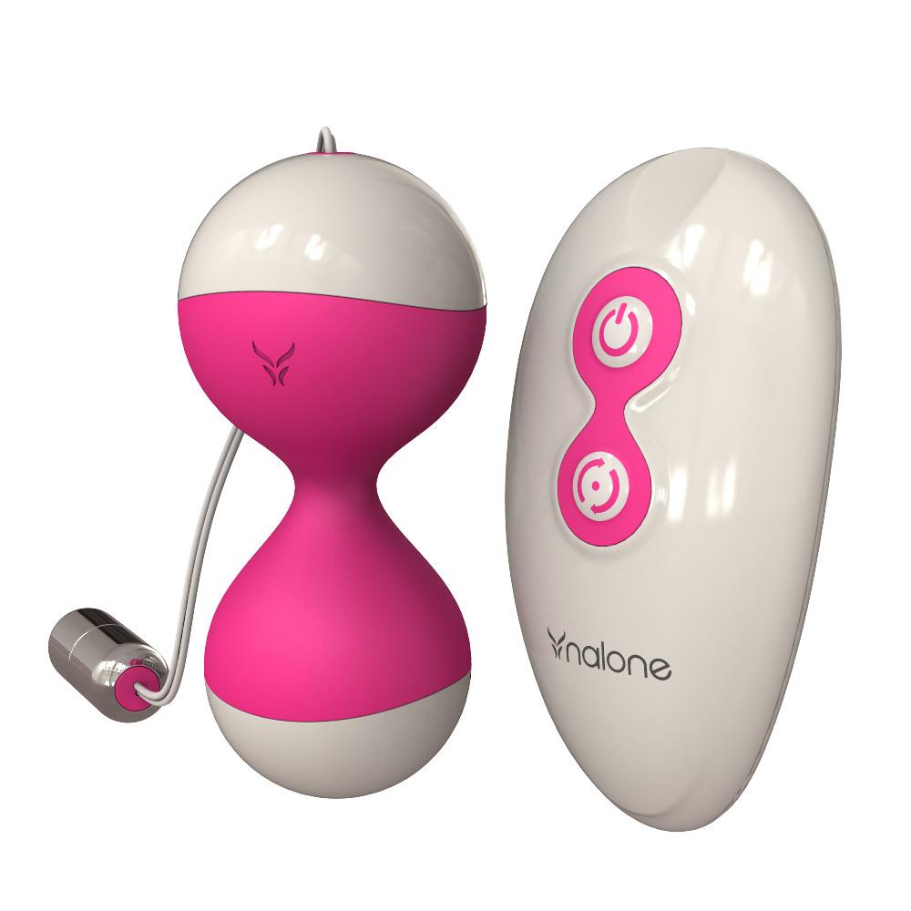 An innovative new toy that bridges the gap between vibrator and Kegel exerciser.