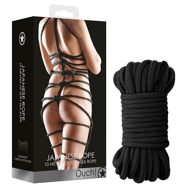 BLACK OUCH! Japanese Silk Rope | JOUJOU