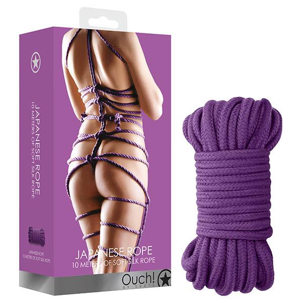 PURPLE OUCH! Japanese Silk Rope | JOUJOU