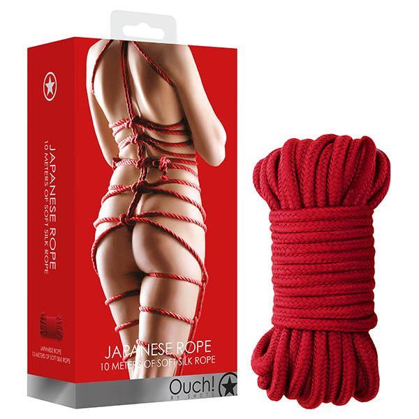 RED OUCH! Japanese Silk Rope | JOUJOU