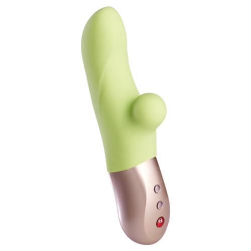  The BiMini PEARLY impresses with its elegant shape and a curve with globular features. A pert round bump at the end makes for highly pleasurable vaginal and clitoral stimulation. THIS PRODUCT IS RECHARGEABLE - CHARGER NOT INCLUDED AND CAN BE ORDERED SEPARATELY. 