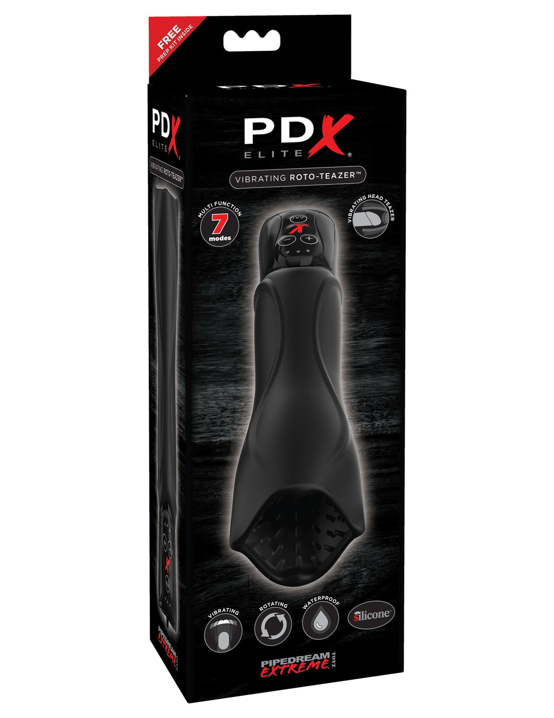 PDX ELITE VIBRATING ROTO-TEAZER - joujou.com.au