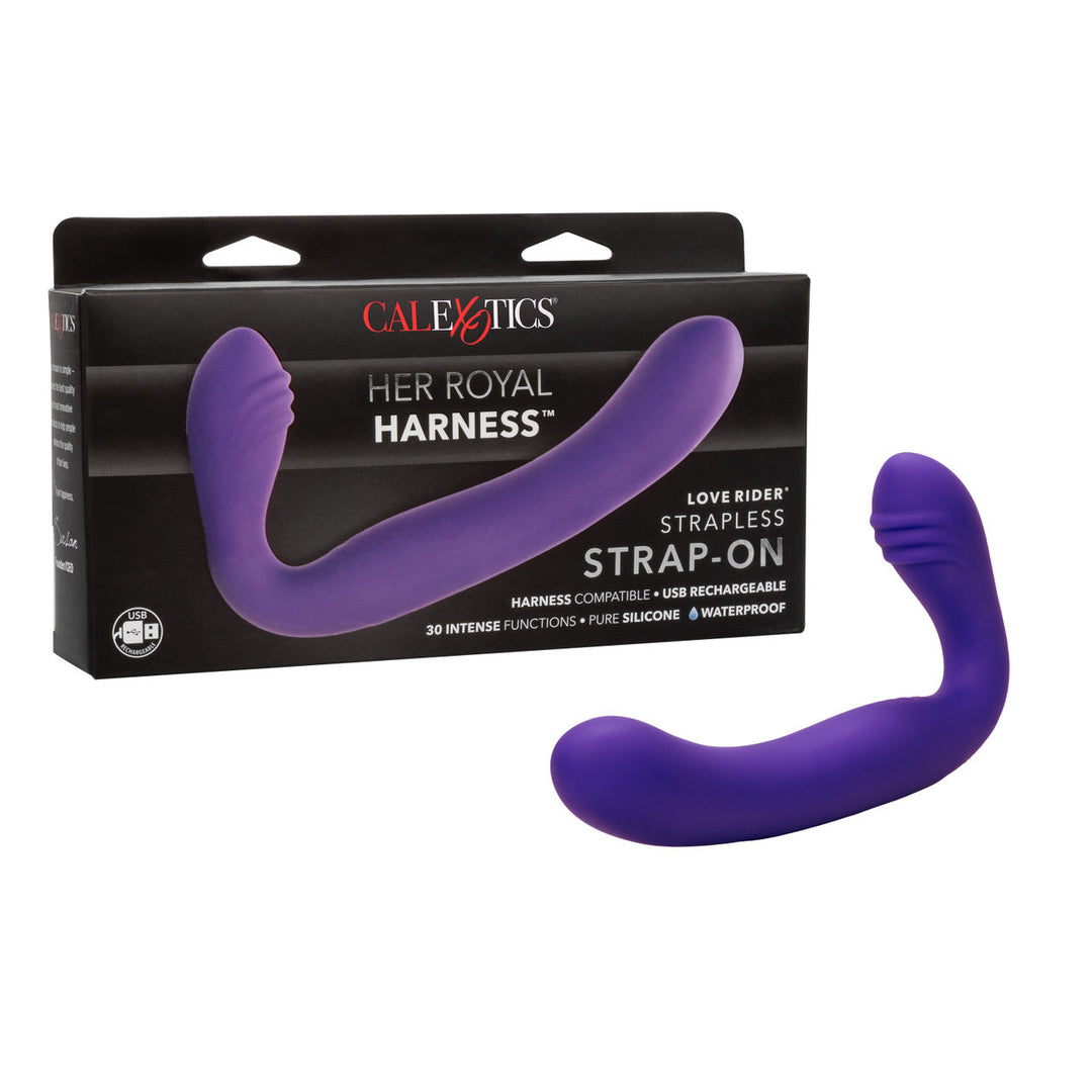 Silicone Love Rider Strapless Strap-On (Rechargeable) - joujou.com.au