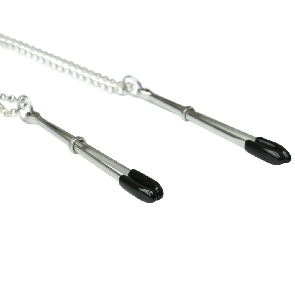 Sincerely Midnight Bling Nipple Clamps - joujou.com.au