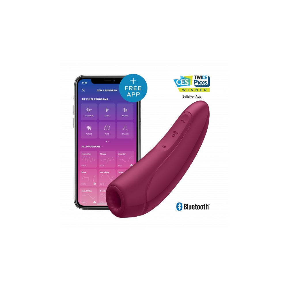 Satisfyer Curvy 1 + Plus Clitoral Stimulator - joujou.com.au