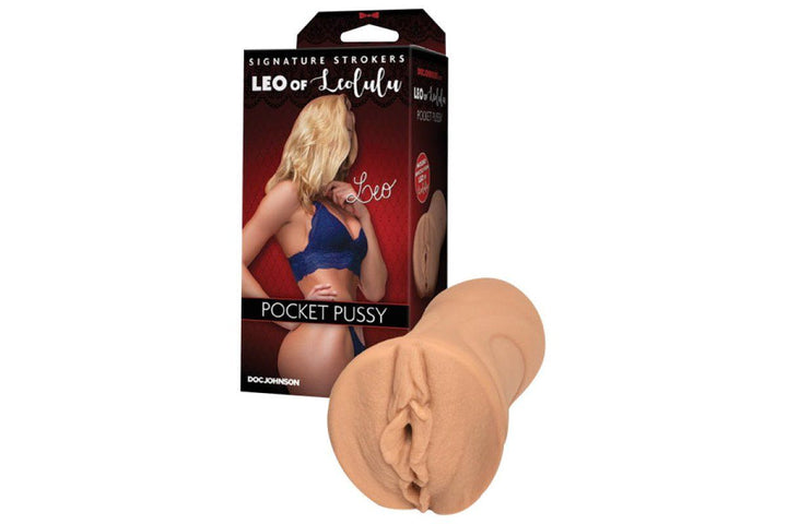 Signature Strokers Leo Of Leolulu ULTRASKYN Pocket Pussy - joujou.com.au