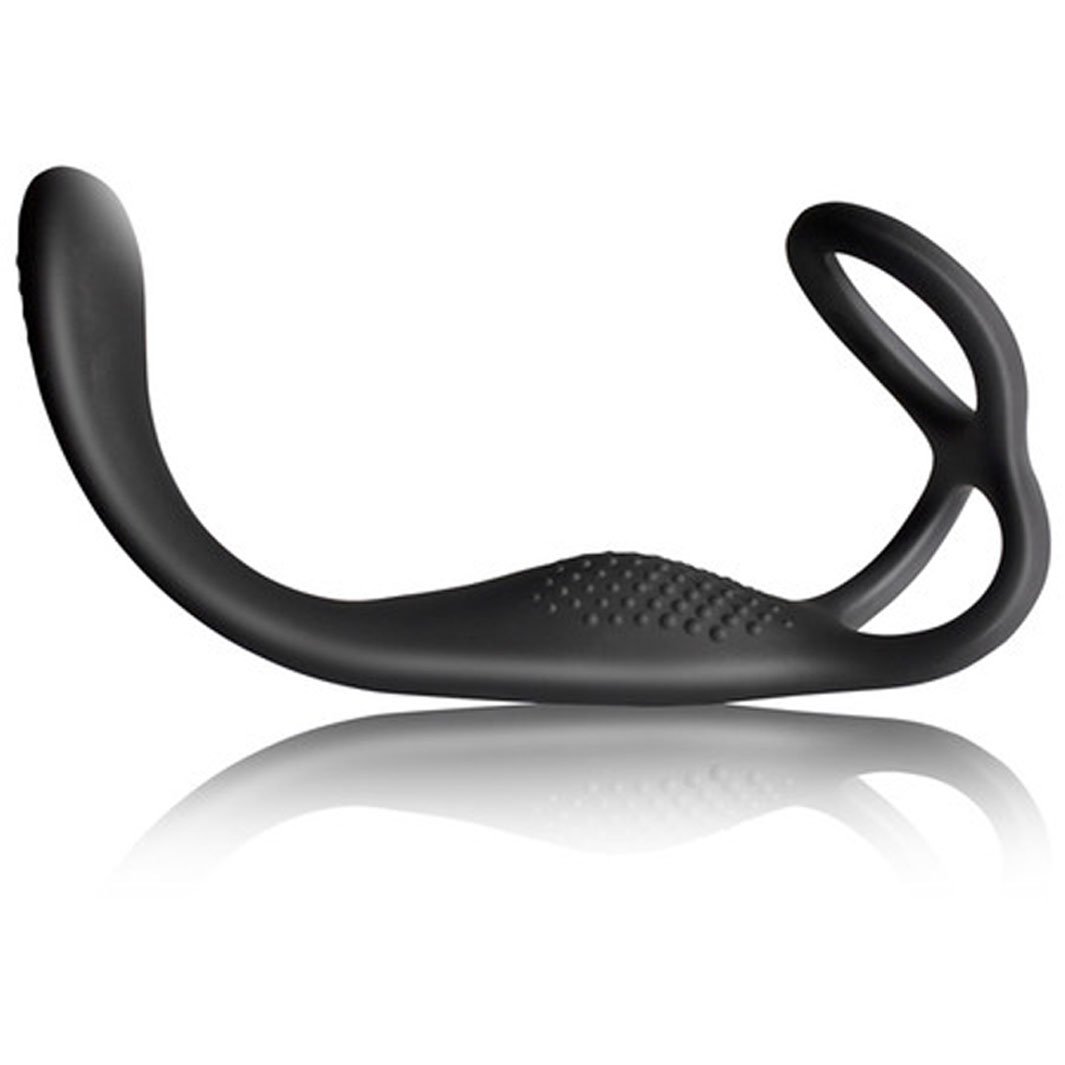 Rocks Off The-Vibe Cock and Ball Ring with Perineum Massager - joujou.com.au