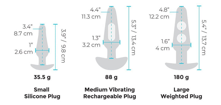 bVibe Anal Training 7 Piece Education Set - joujou.com.au