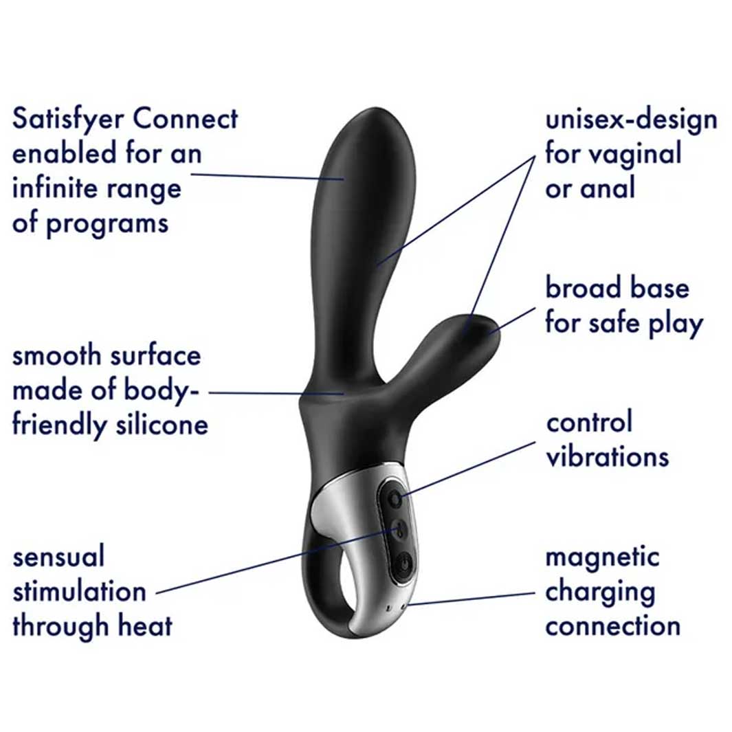 Satisfyer Heat Climax+ Anal Massager - joujou.com.au