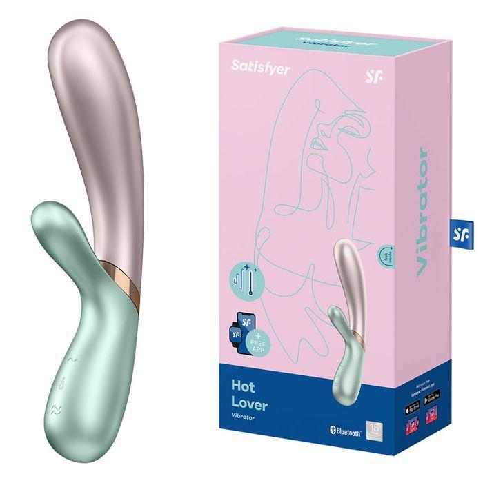 Satisfyer Hot Lover Warming Rabbit Vibrator - joujou.com.au