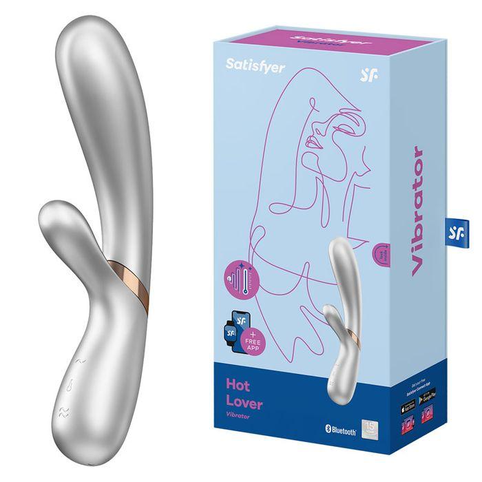 Satisfyer Hot Lover Warming Rabbit Vibrator - joujou.com.au