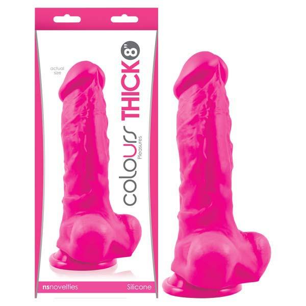 Colours Pleasures Thick 8 in. Dildo