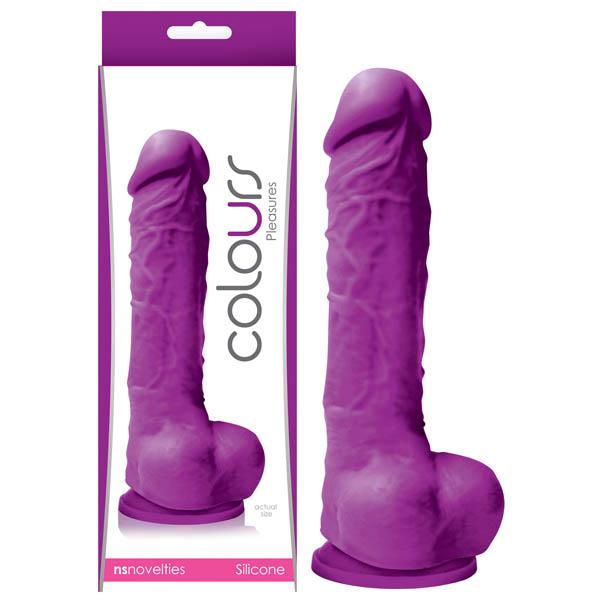 COLOURS Pleasures 5 in. REALISTIC SILICONE DILDO - joujou.com.au