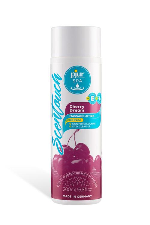 PJUR SPA SCENTOUCH CHERRY MASSAGE LOTION 200ML - joujou.com.au