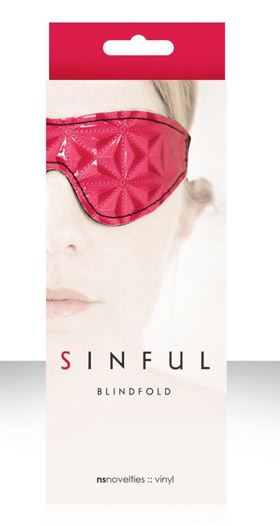 NS Novelties Sinful Pink Blindfold