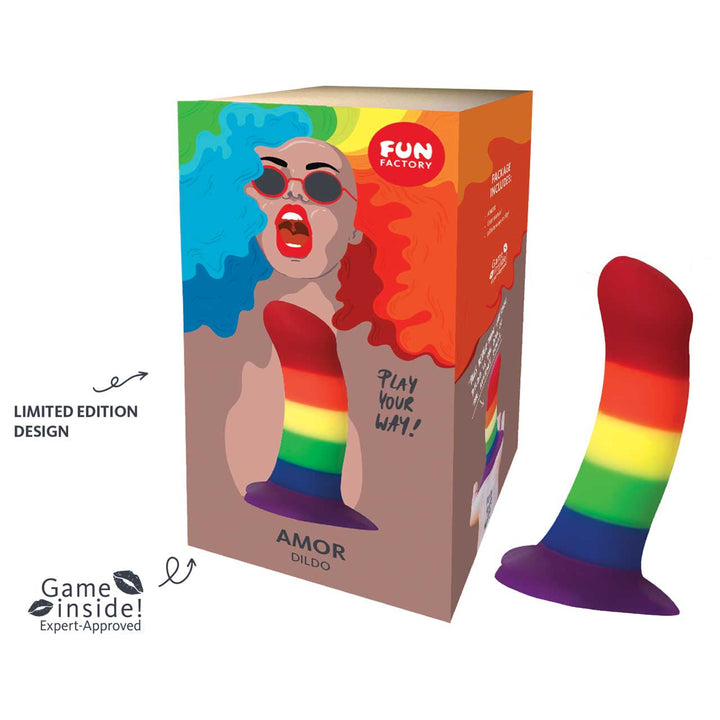 Fun Factory Amor Silicone Dildo - joujou.com.au