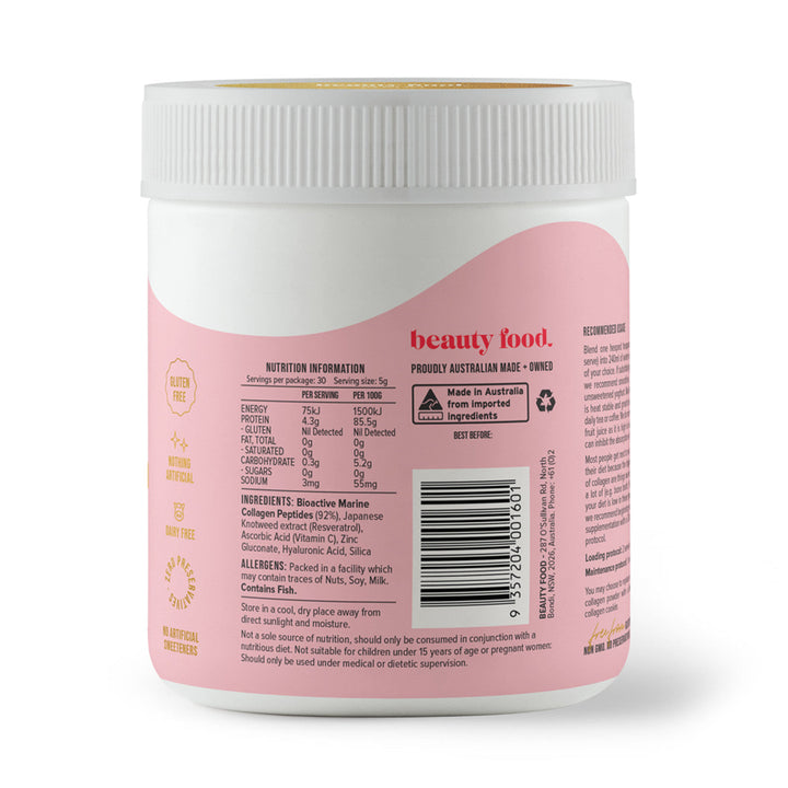 Beauty Food Bioactive Marine Collagen Powder - joujou.com.au