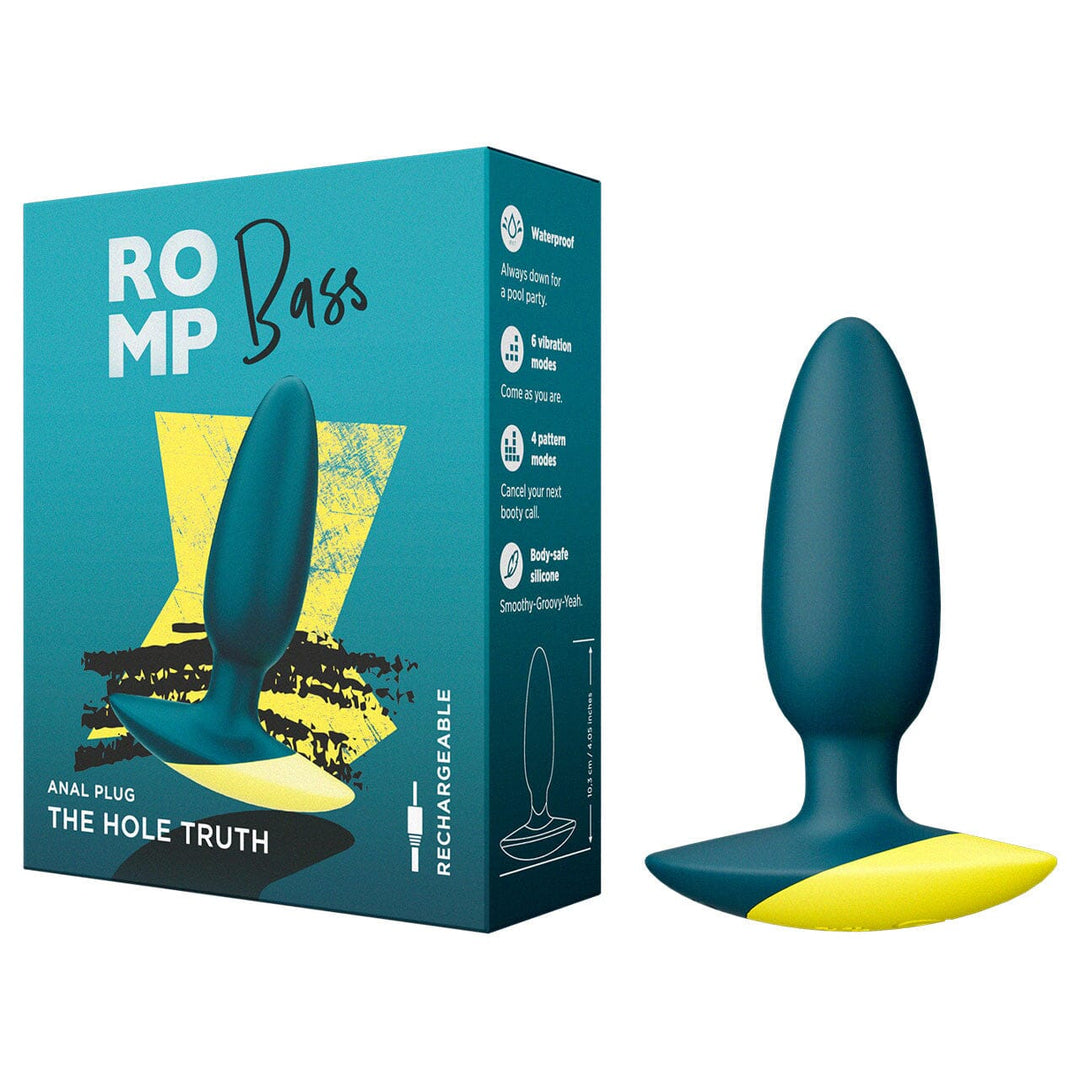 ROMP Bass Vibrating Anal Plug - joujou.com.au