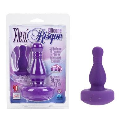 Silicone Flexi Risque 10-Function Silicone Ripple - Purple