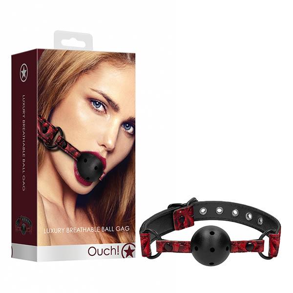 Ouch! Luxury Breathable Ball Gag | JOUJOU