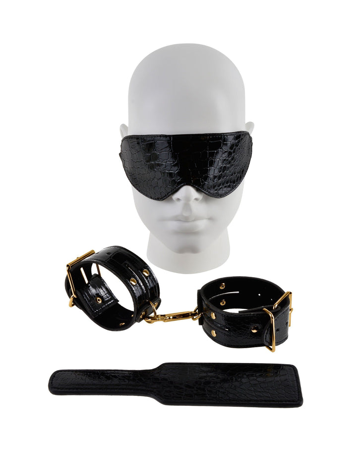 Fetish Fantasy Gold Fantasy Bondage Kit Black - joujou.com.au