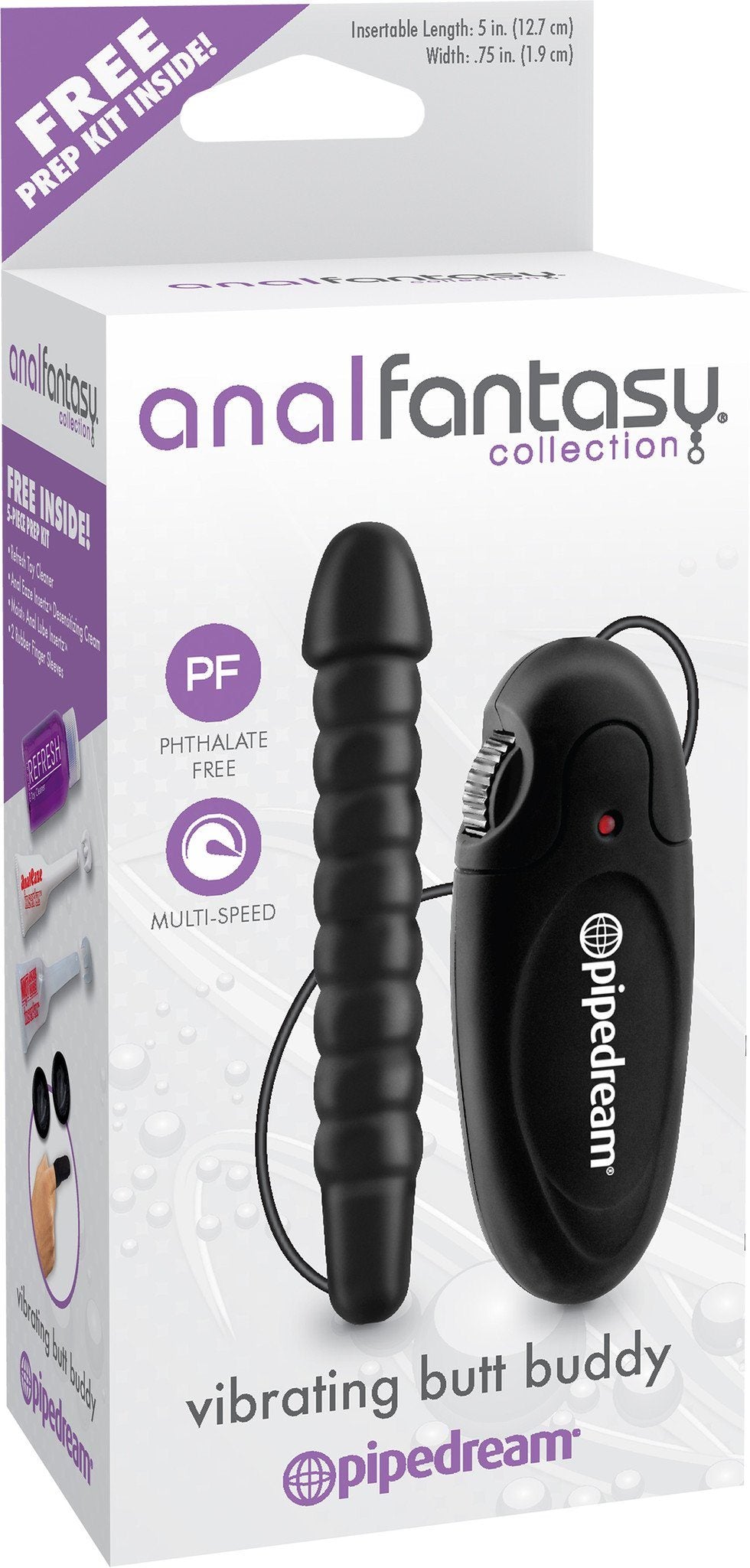 Anal Fantasy Collection Vibrating Butt Buddy - joujou.com.au