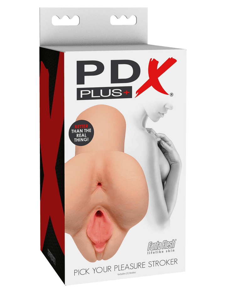 Shop JOUJOU - PDX PLUS Pick Your Pleasure PUSSY ASS STROKER Light RD60821