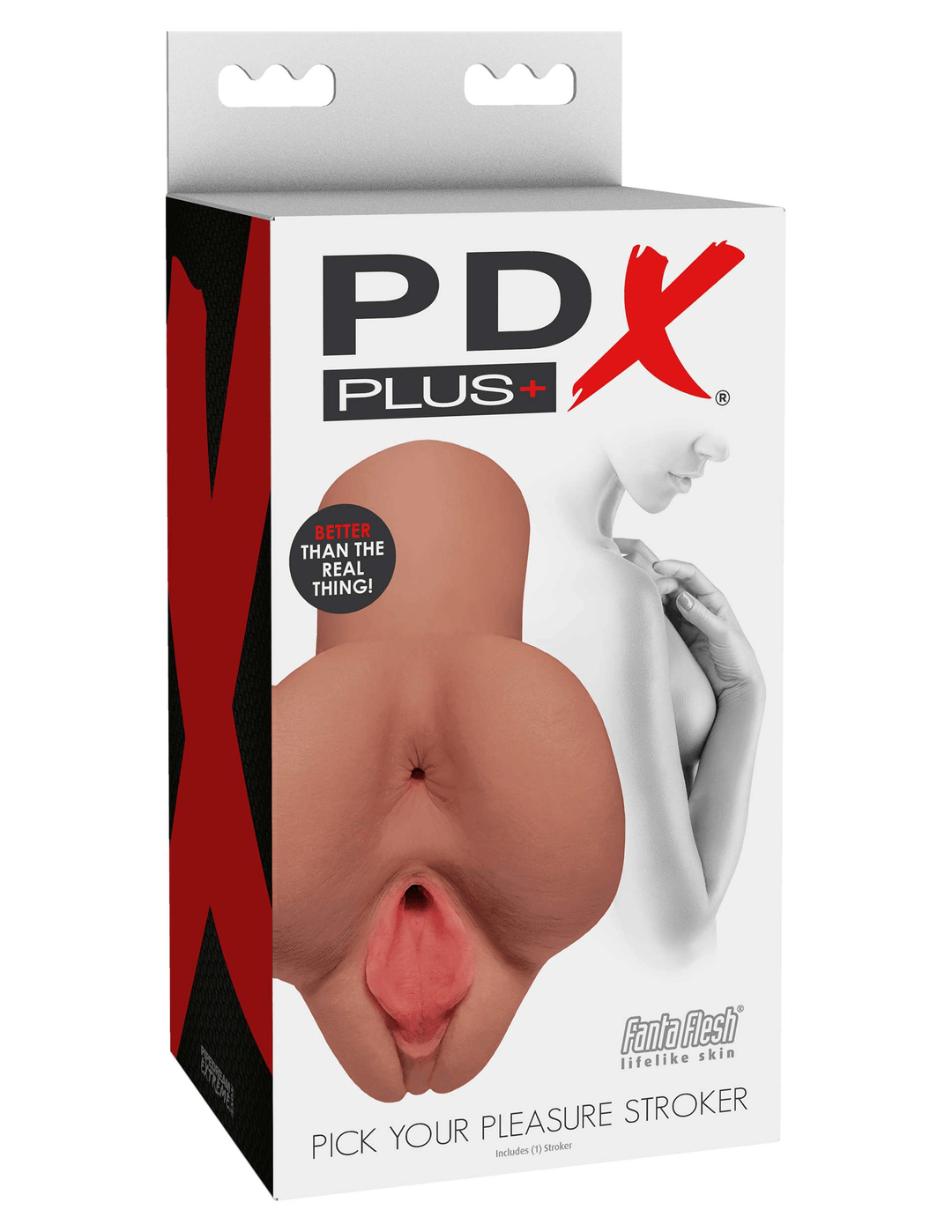 Shop JOUJOU - PDX PLUS Pick Your Pleasure PUSSY ASS STROKER Tan RD60922