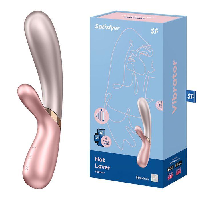 Satisfyer Hot Lover Warming Rabbit Vibrator - joujou.com.au