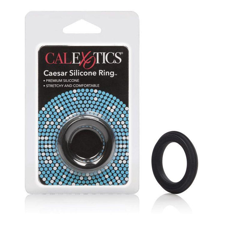 Adonis Silicone Ring Caesar - Black - joujou.com.au