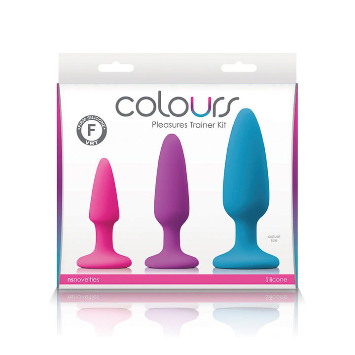 Colours Pleasures Silicone Anal Trainer Kit - joujou.com.au